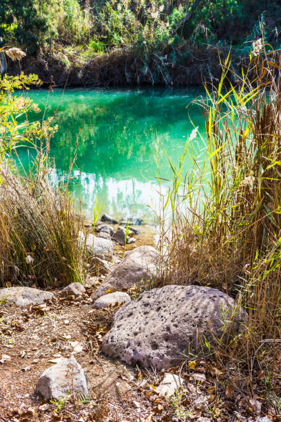 istock Rocks on the shore of the Jordan river 693000056