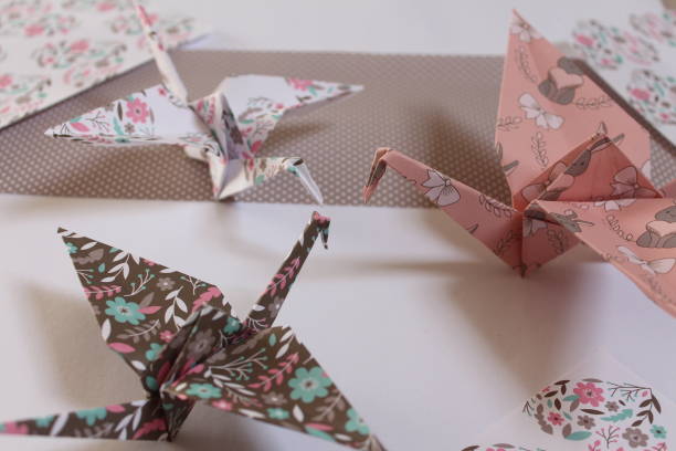 istock 3 Origami birds 693001128
