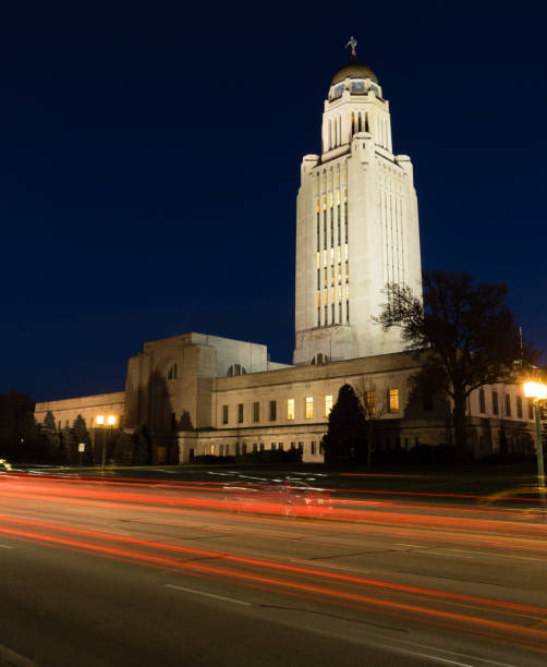 istock Lincoln Nebraska Capital Building Government Dome Architecture 693006344