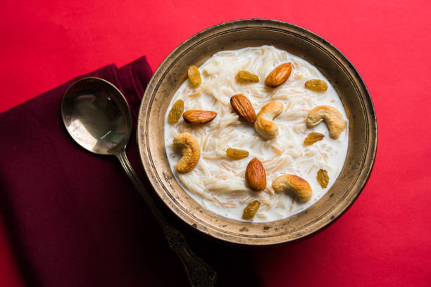 istock Most famous Indian sweet pudding Kheer or semiya khir in a bowl.Selective focus 693006600