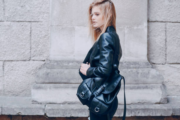 istock beautiful blonde on the street 693010126
