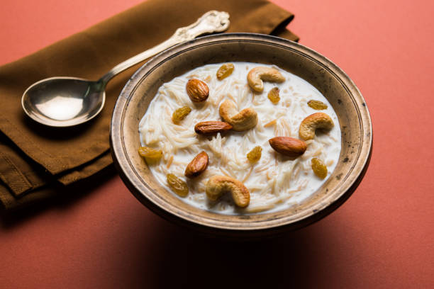 istock Most famous Indian sweet pudding Kheer or semiya khir in a bowl.Selective focus 693013278