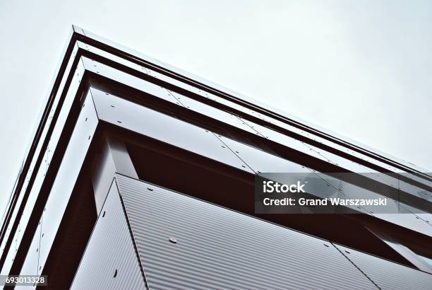 Modern Apartment Buildings Exteriors Stock Photo - Download Image Now - Abstract, Angle, Apartment