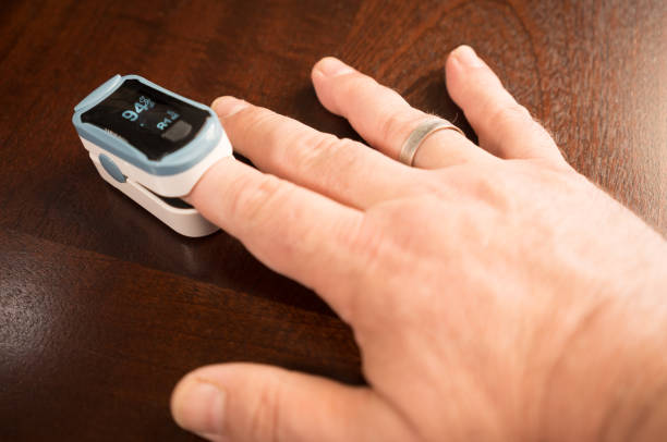 istock Fingertip Oxygen Sensor Pulse Rate Health Testor Oximeter 693013636