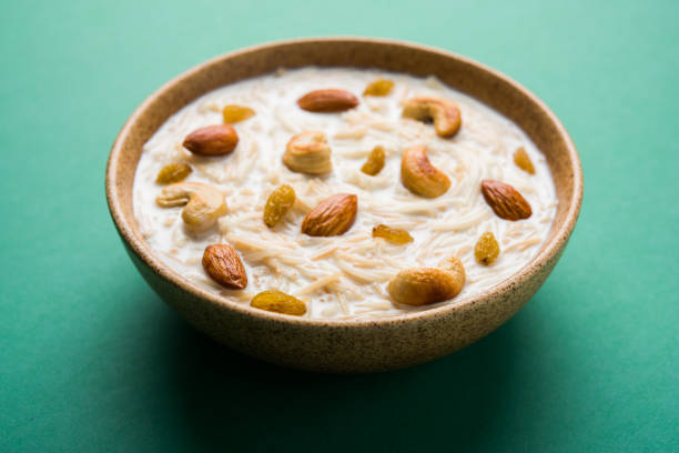 istock Most famous Indian sweet pudding Kheer or semiya khir in a bowl.Selective focus 693013770