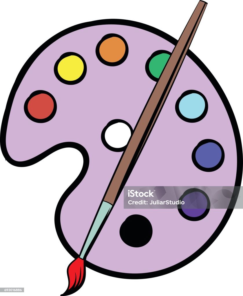 Ilustración de Gama De Colores Con Dibujos Animados Icono De Pincel y más Vectores Libres de Derechos de Acuarela - iStock Ilustración de Gama De Colores Con Dibujos Animados Icono De Pincel y más Vectores Libres de Derechos de Acuarela - iStock