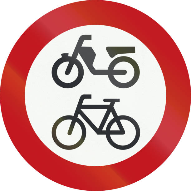istock A Dutch prohibition sign - No Mopeds or bicycles 693017348