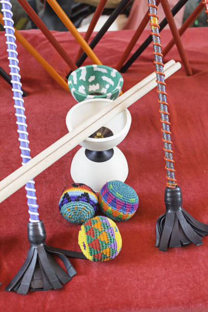 istock Sticks juggling and diabolo 693017938