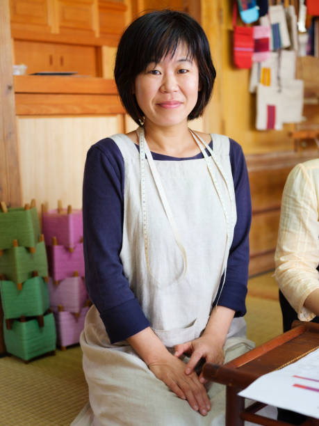 istock Orimono Textile Shop in Okinawa Japan 693020842