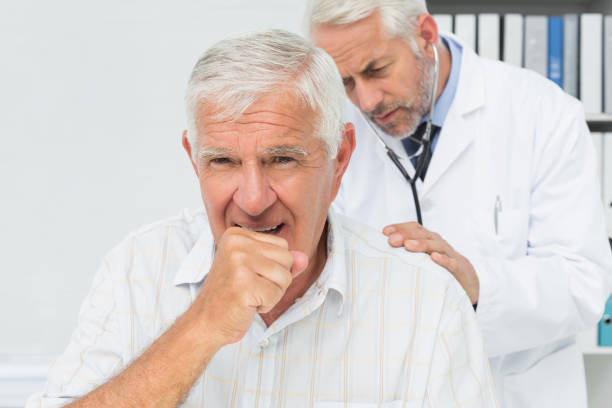 istock Male senior patient visiting a doctor 693021012