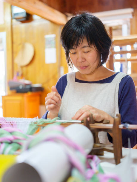 istock Orimono Textile Shop in Okinawa Japan 693023300