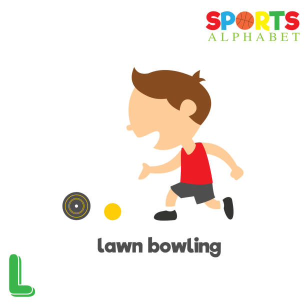 Sports Alphabet With L Letter Stock Illustration - Download Image Now - Lawn  Bowling, Child, Activity - iStock