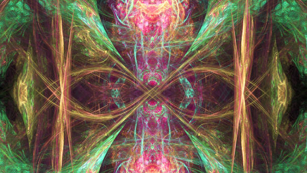 istock Colorful abstract fractal illustration 693031324