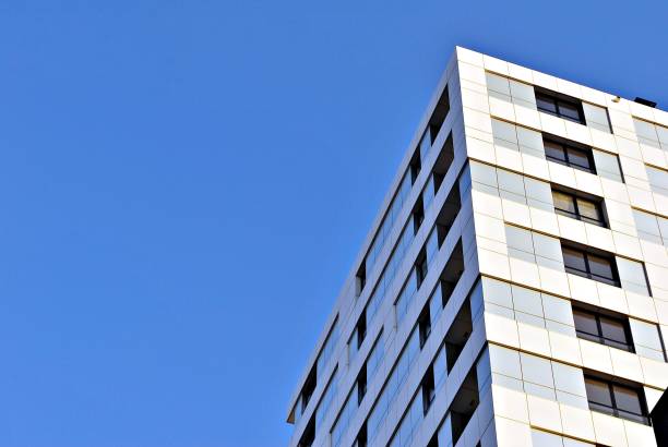 istock Modern apartment buildings exteriors 693034454
