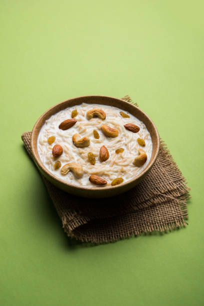 istock Most famous Indian sweet pudding Kheer or semiya khir in a bowl.Selective focus 693040412