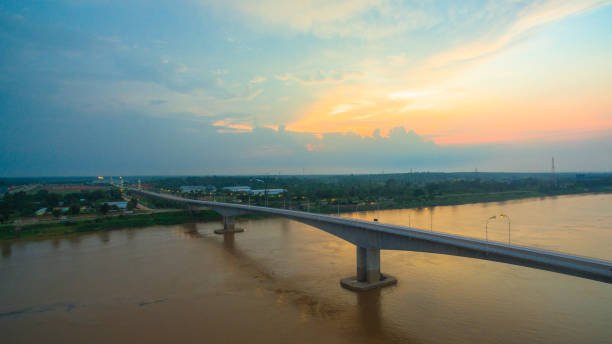 istock Third Thai and Lao friendship bridge 693047440