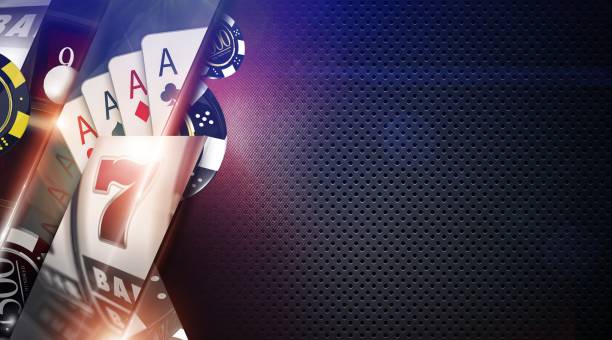 istock Casino Games Background 693050628