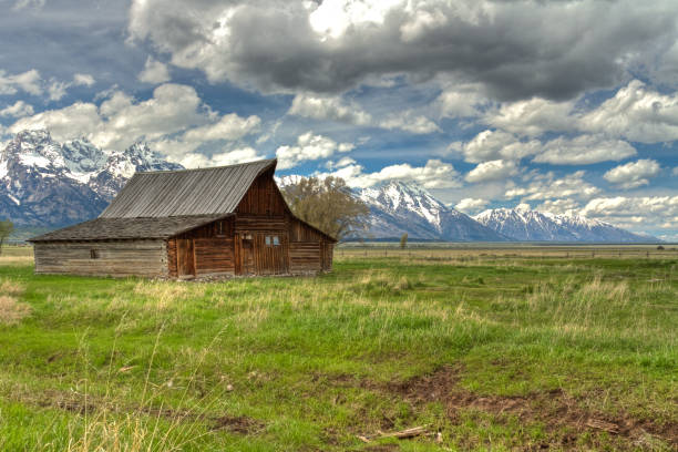 istock Barn in the Grand Tetons 693053664