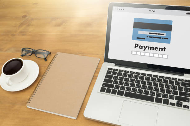 istock Man using mobile payments online shopping m-banking  Internet Global Marketing 693085672