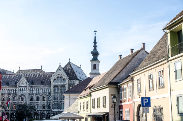 istock Budapest townhall (1st District) seen from the street 693099930