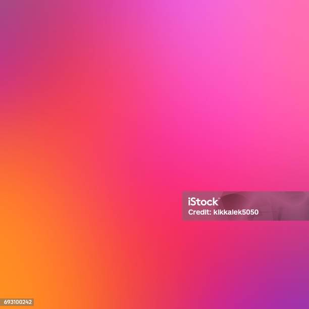 Purple Orange And Pink Background Stock Photo - Download Image Now - Color Gradient, Pink Color, Red