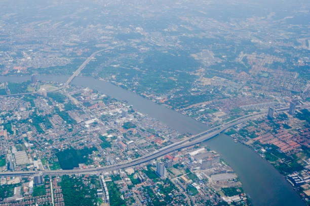 istock Bangkok City, Take a photo form the plane. 693106090