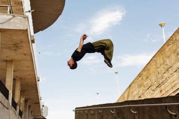 istock Parkour in the city 693116156