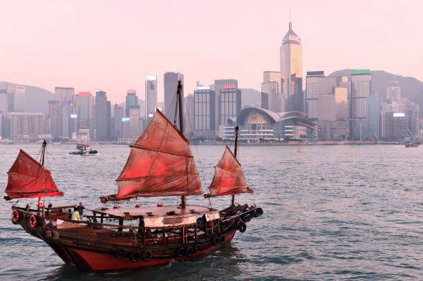 istock Victoria harbor,Hong Kong. 693120070