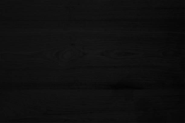 istock Black wooden texture dark background blank for design 693135888