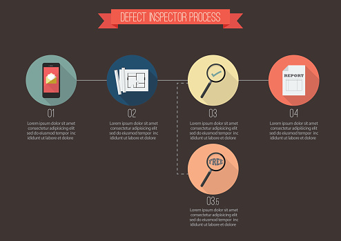 Defect Inspec Defect Inspector Process Stock Illustration - Download Image Now ...