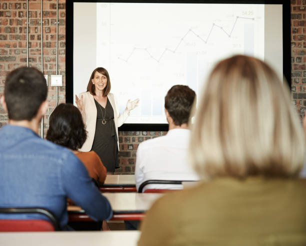 istock Her confidence commands the attention of the room 693151232