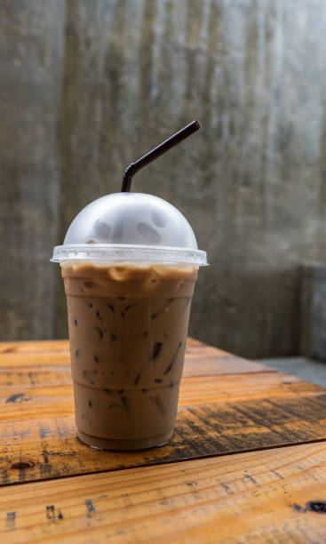 Iced coffee take-home cup