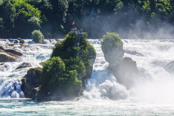 istock View of Rhine falls (Rheinfalls). 693168482