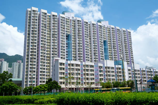 istock Public housing in Hong Kong 693196056