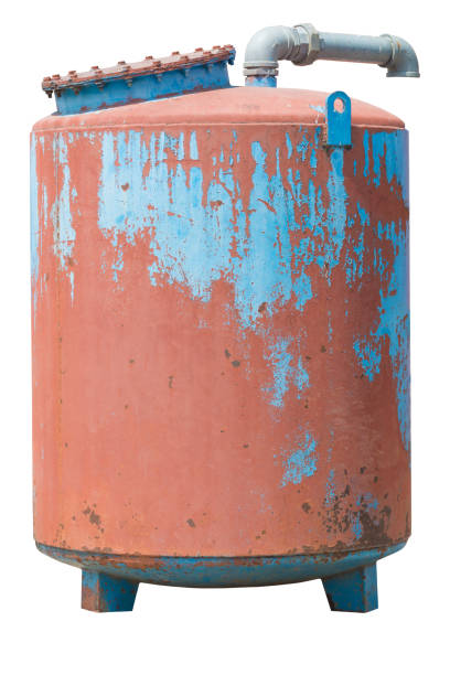 istock Water tank isolated on white background. Clipping path 693204268