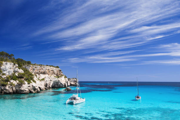 istock Beautiful bay in Mediterranean sea 693204476