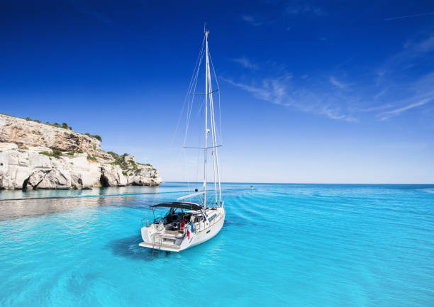istock Beautiful bay in Mediterranean sea 693204482
