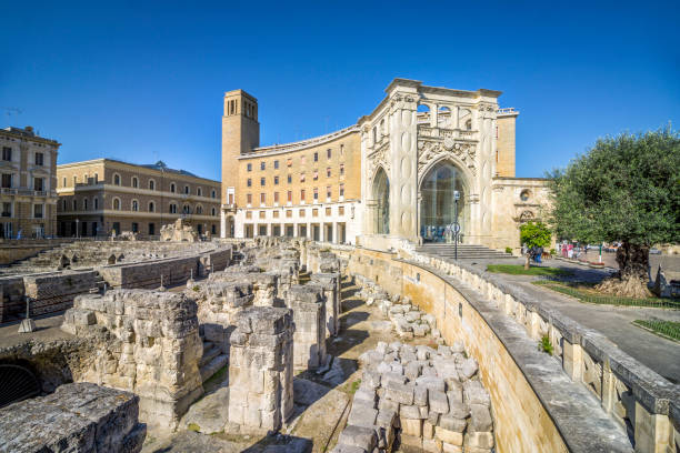 istock Ancient amphitheater Lecce, Puglia, Italy 693274242