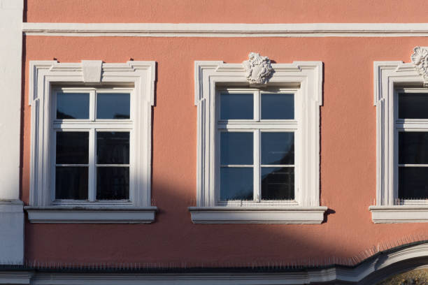 istock facades at historical city 693317120