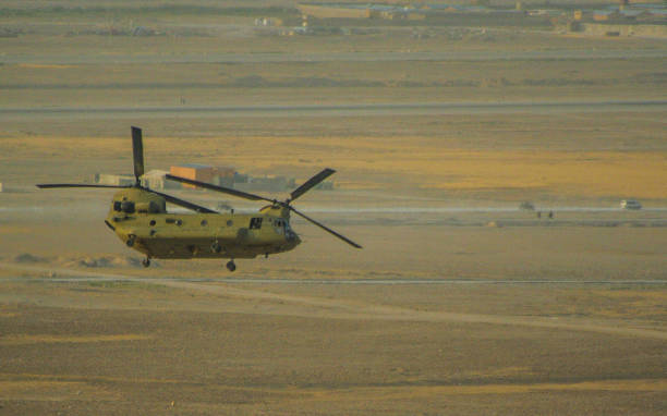 istock Helicopter operations in Afghanistan 693317314