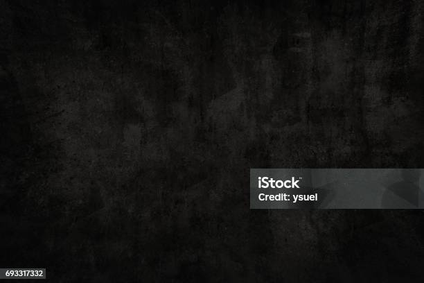 Black Wall Texture 2 Stock Photo - Download Image Now - Black Background, Black Color, Textured Effect