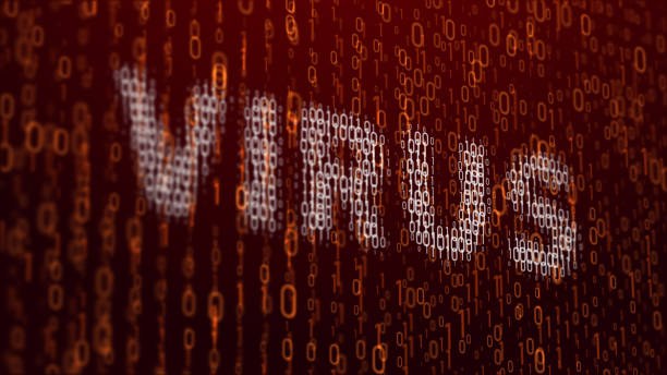 istock 3d illustration with concept of computer virus 693323464