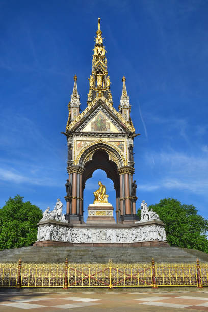istock Prince Albert Memorial, Hyde Park area, London, UK 693328924