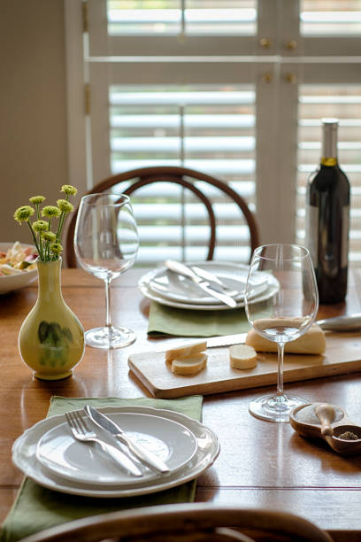 istock Domestic Table Set for Casual Dinner 693331718