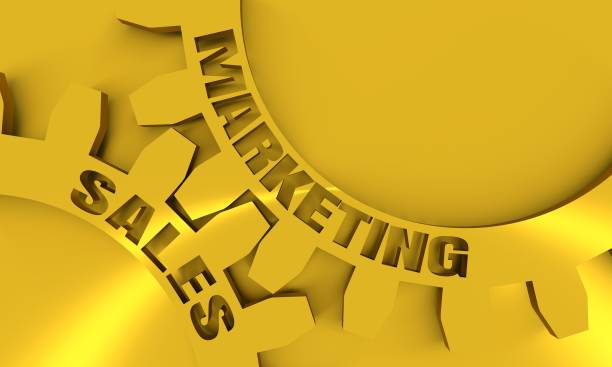 Sales and Marketing text on the Gears.