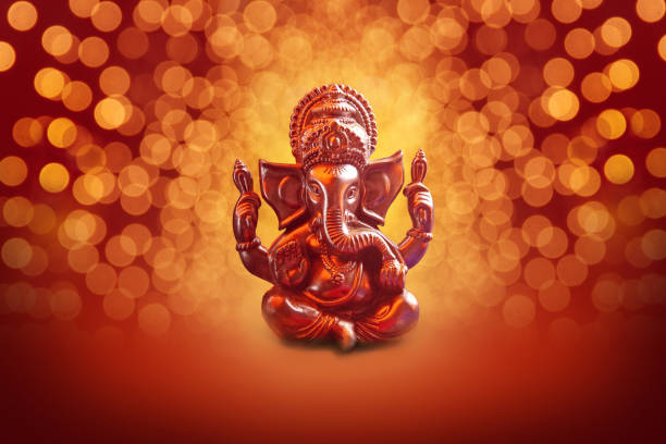 Ganesha Lord Ganesha with Blured bokhe background ganesha stock pictures, royalty-free photos & images