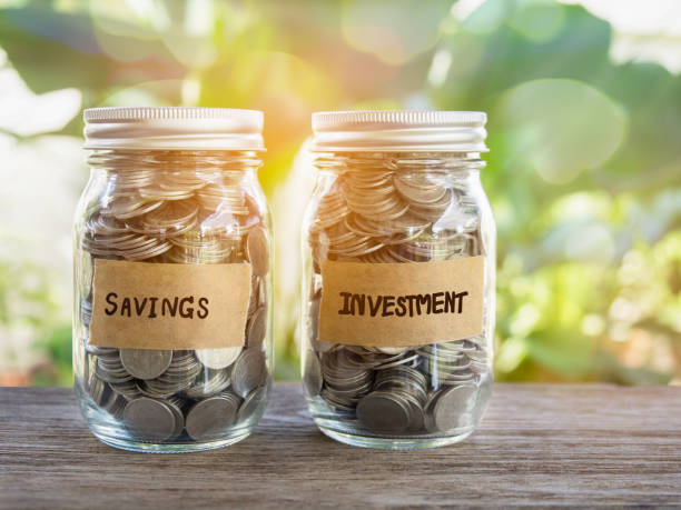 istock savings and investment money concept. 693345130