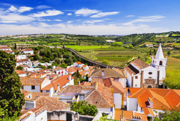 Charming Obidos town, Portugal