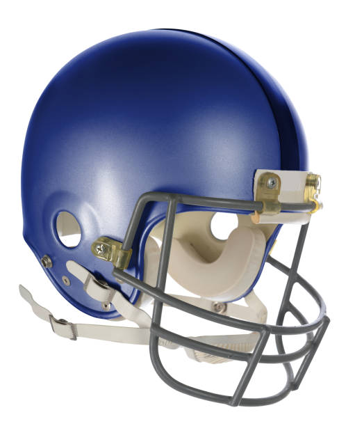 istock Blue Football Helmet 693366600