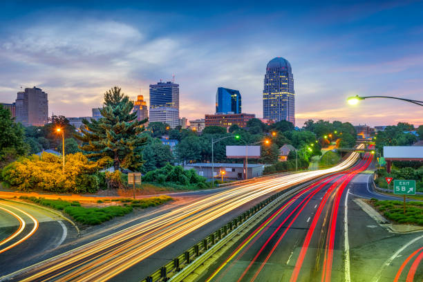 istock Winston-Salem, North Carolina, USA 693369696